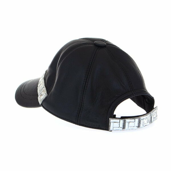 Hecate leather jockey hat0013